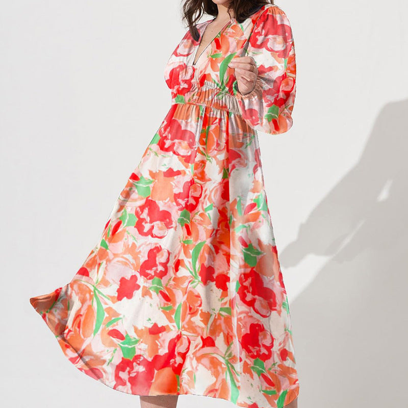 Valenzora | Elegantes Blumenkleid