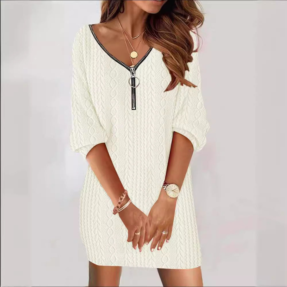 Women's knitted dress