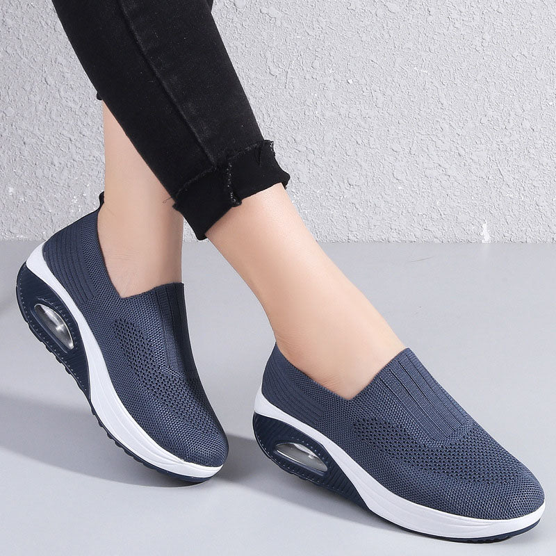 Valenzora | Breathable Slip-on Sneakers with Ergonomic Sole for Women
