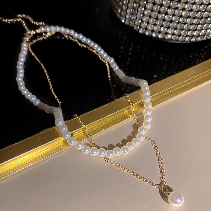 Valenzora | Perlen-Set-Halskette Paradise Pearl mit elegantem Glanz für Damen