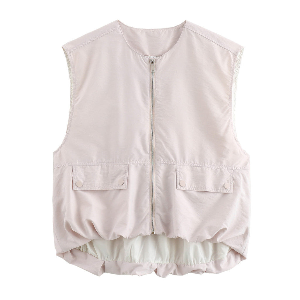 ValenzoraMODE | Lässige Strickjackenweste Tanktop