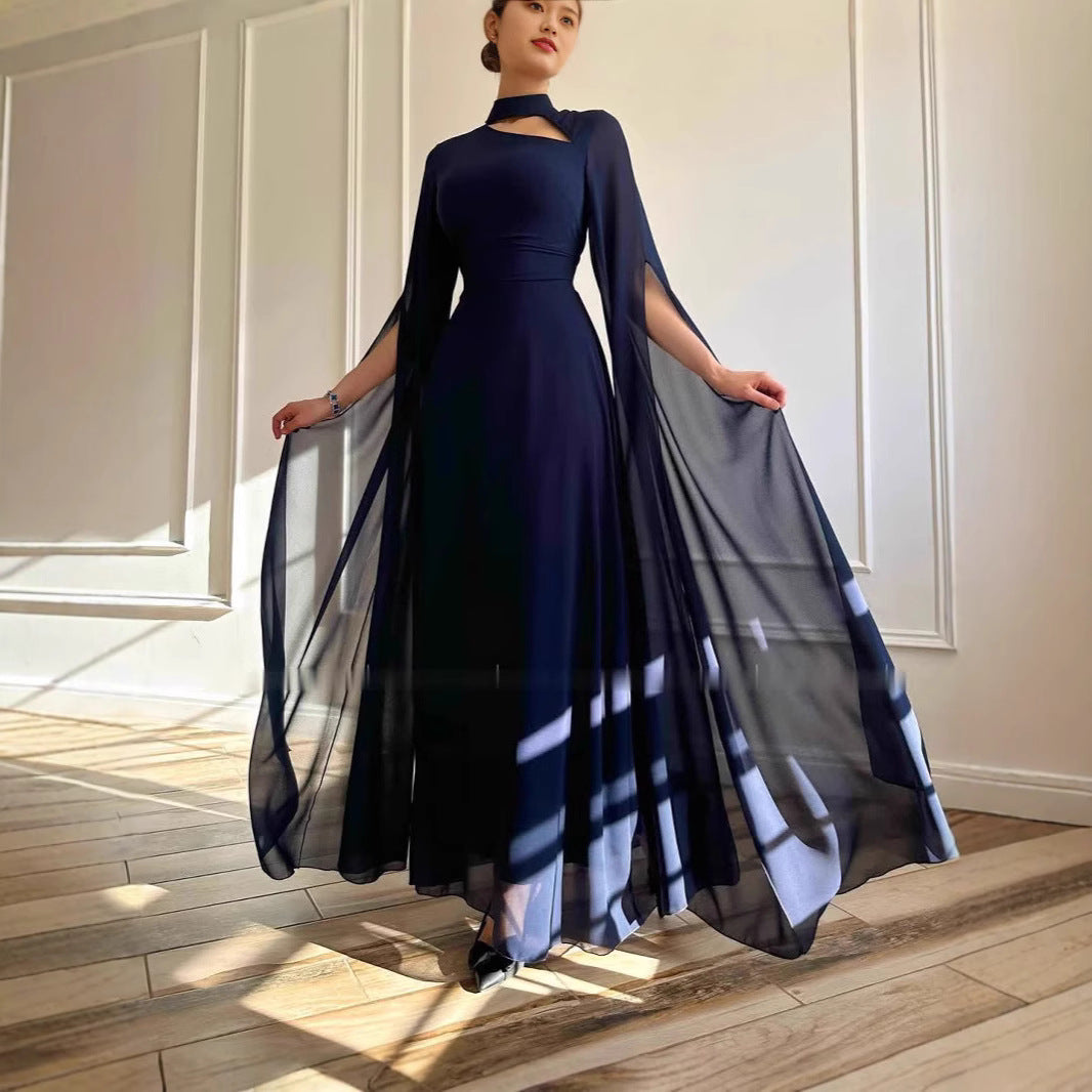 Valenzora | Lightweight chiffon party cape
