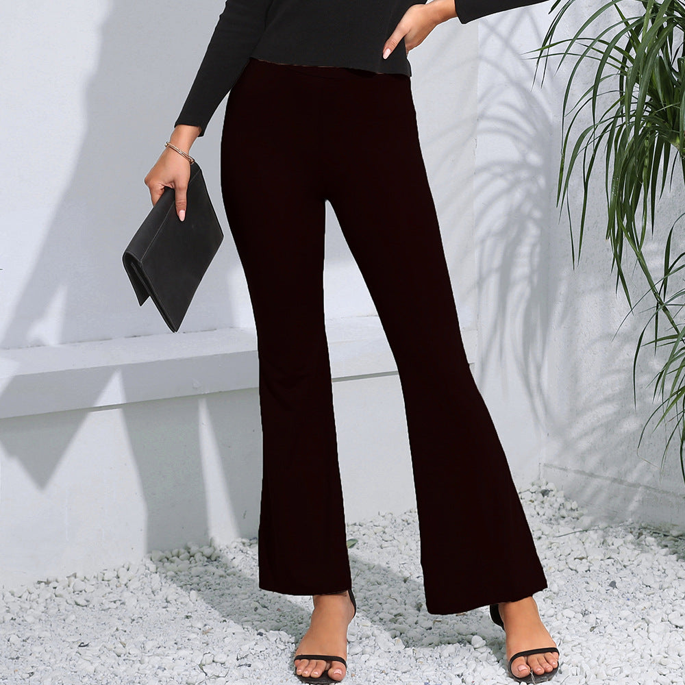 Valenzora | Women's Flared Ankle Skinny Pants
