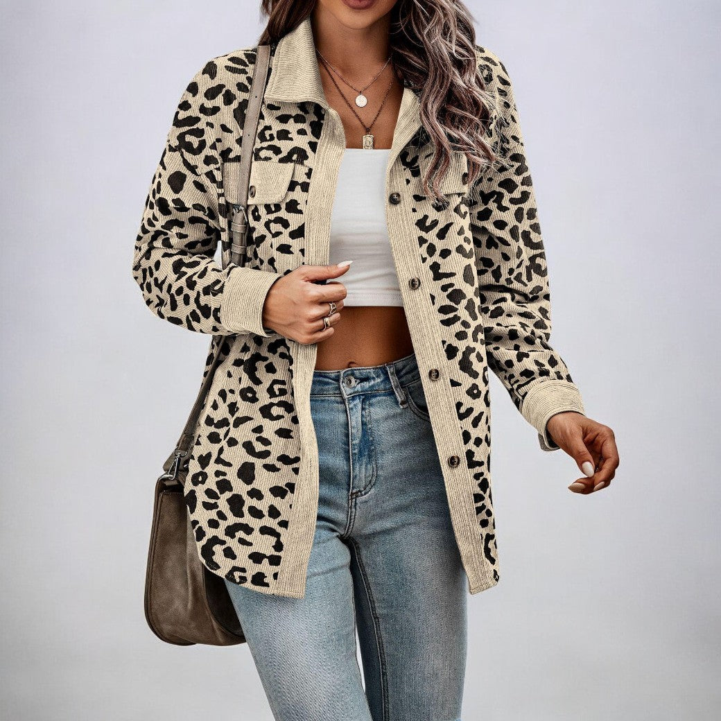 Valenzora | Stylish leopard-print jacket