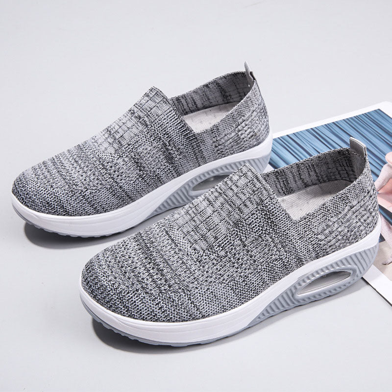 Valenzora | Breathable Slip-on Sneakers with Ergonomic Sole for Women