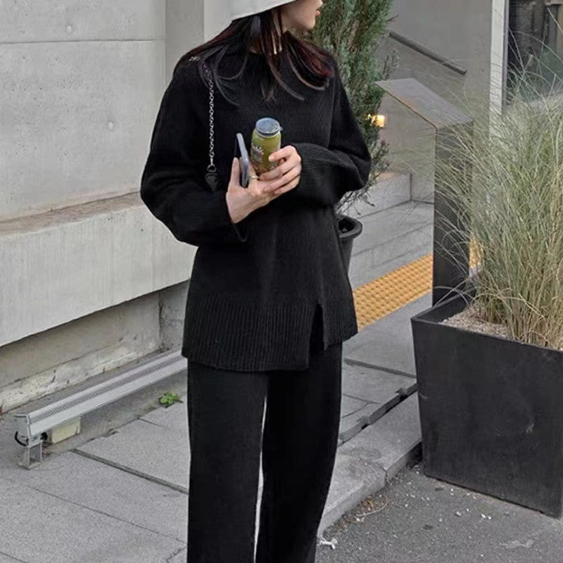 Valenzora | Straight-leg wide-leg trouser suit