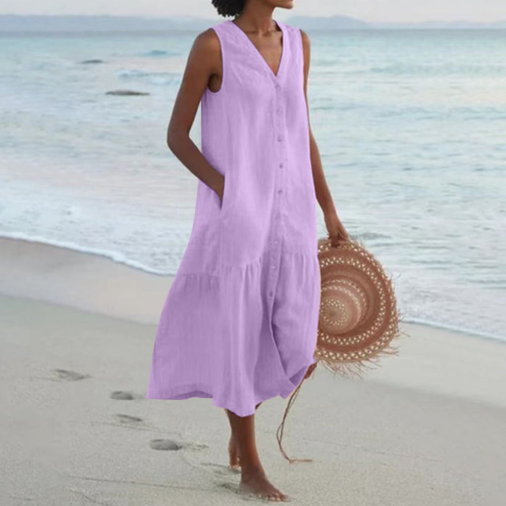 Valenzora | Comfortable summer dress with pockets