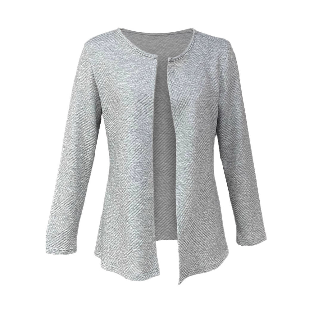 Valenzora | Schlichtes Temperament Pendler Schmale Passform Strickjacke Jacke Oberbekleidung
