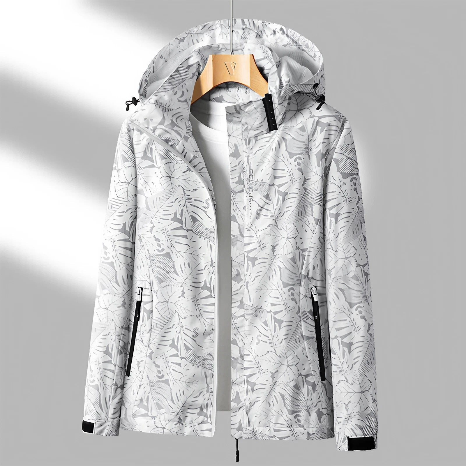Valenzora | Waterproof women's hooded rain jacket