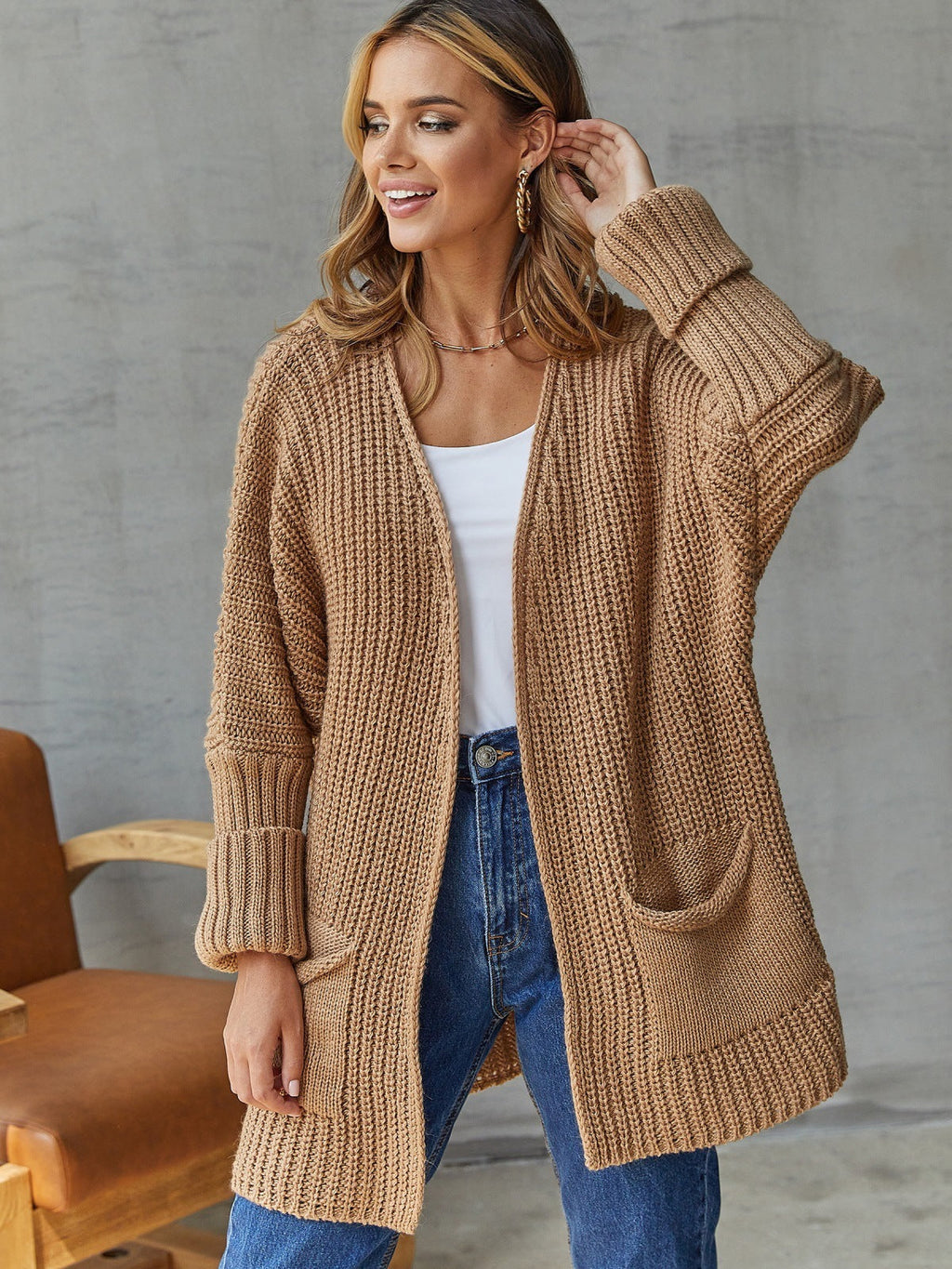 Valenzora | Oversized Strickcardigan Für Komfortable Styles