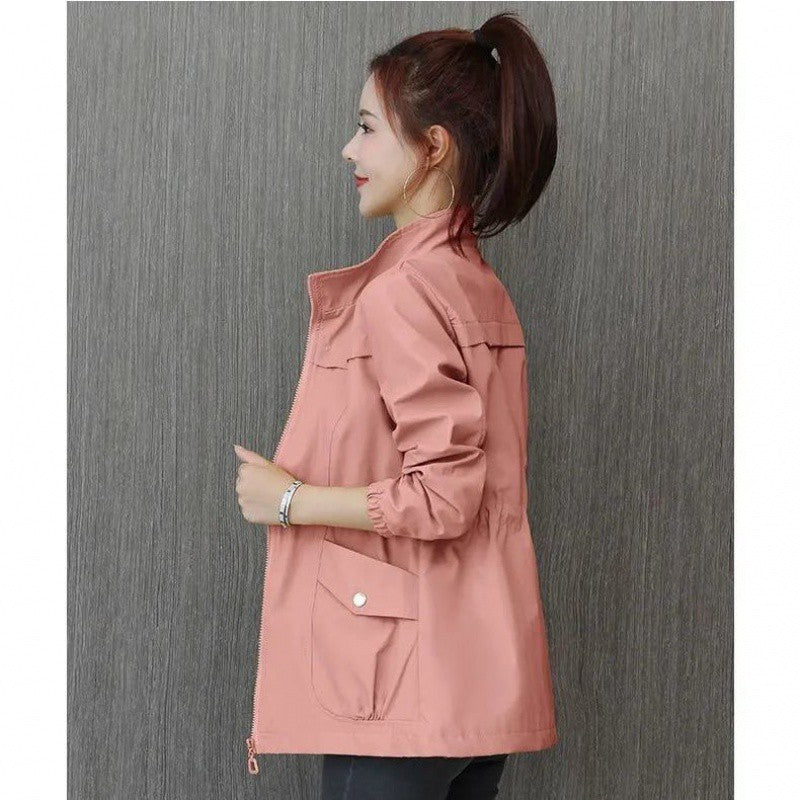 Valenzora | Trench Coat with Zipper for Women