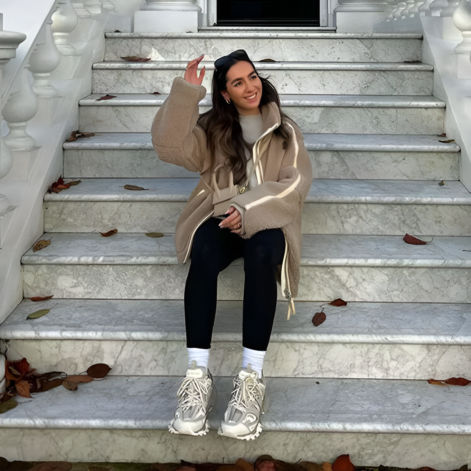 Valenzora | Kuschelige Teddy-Reißverschlussjacke