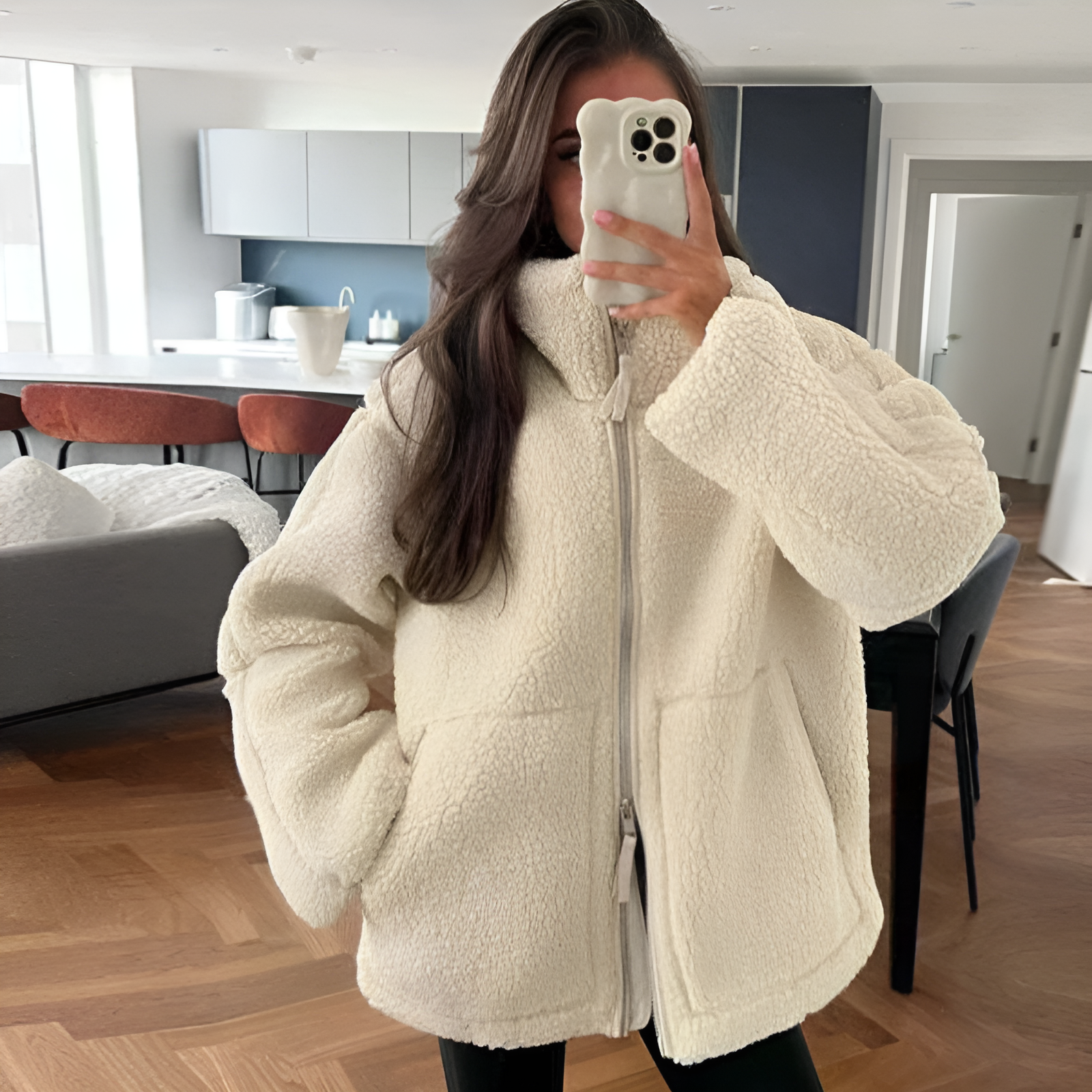 Valenzora | Luxury fleece jacket for a soft and comfortable fit
