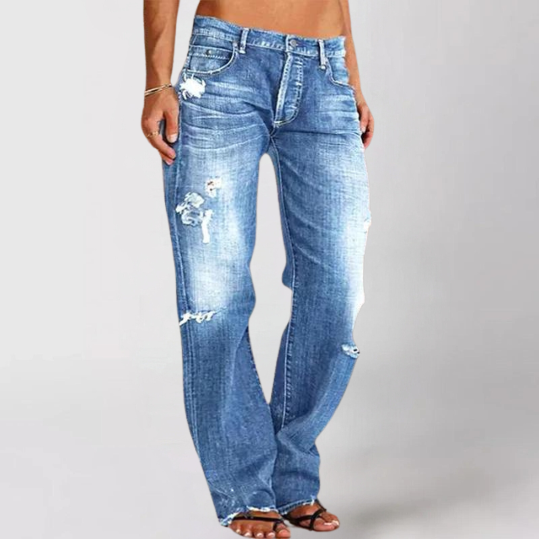 Valenzora | Women's Baggy Jeans Lightweight