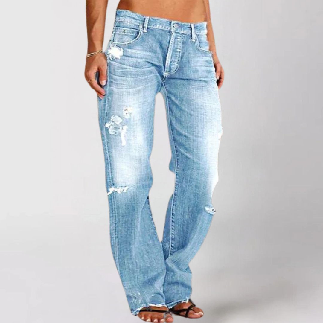 Valenzora | Women's Baggy Jeans Lightweight