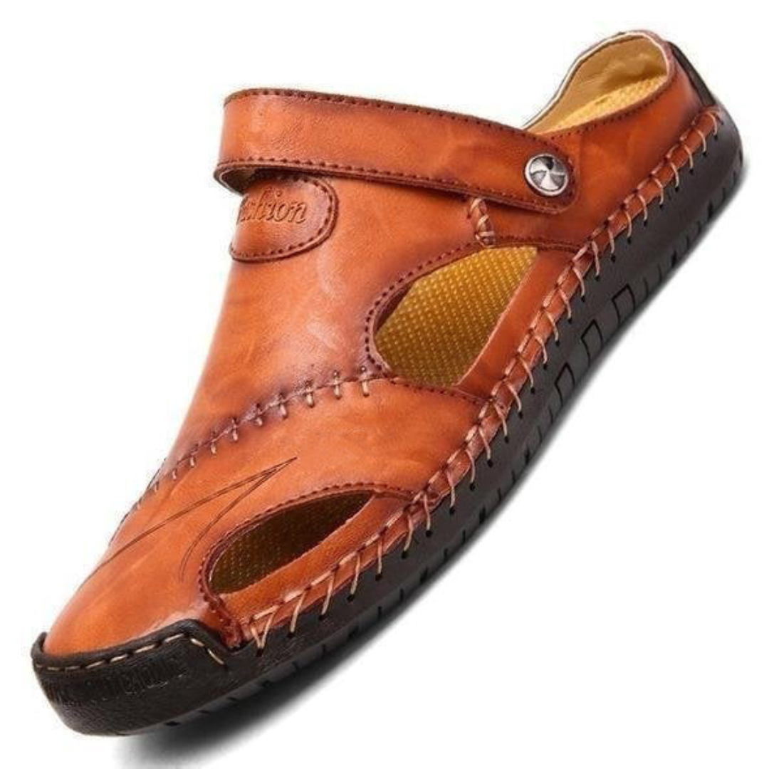 Valenzora | Orthopedic leather sandals