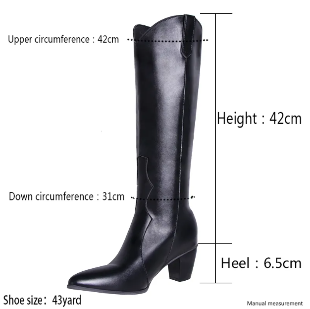 Valenzora - Women's boots with a pointed toe