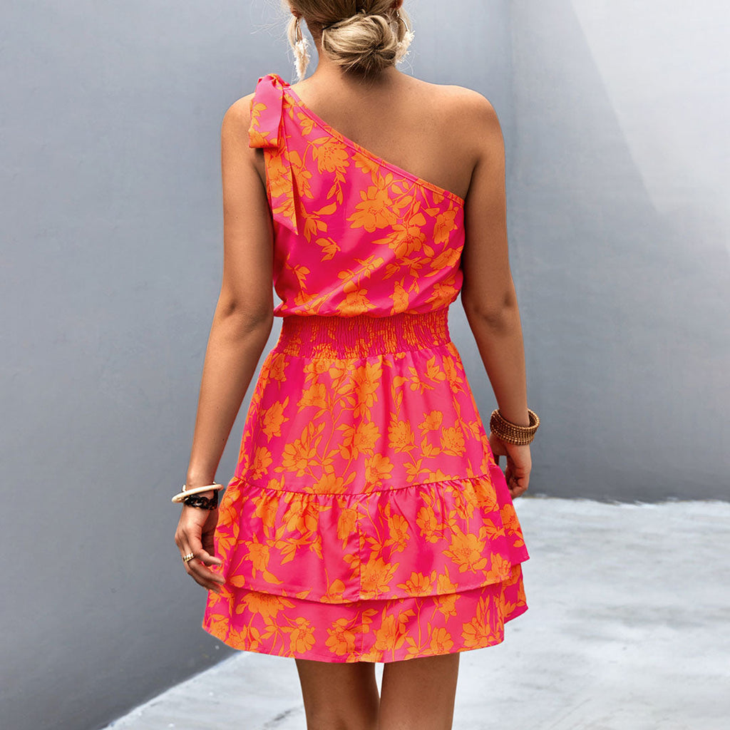 Valenzora - One-shoulder summer dress