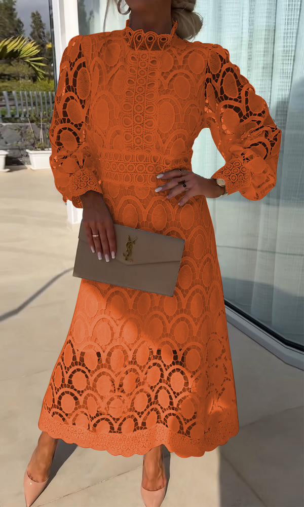 Spitzen-Freizeitkleid