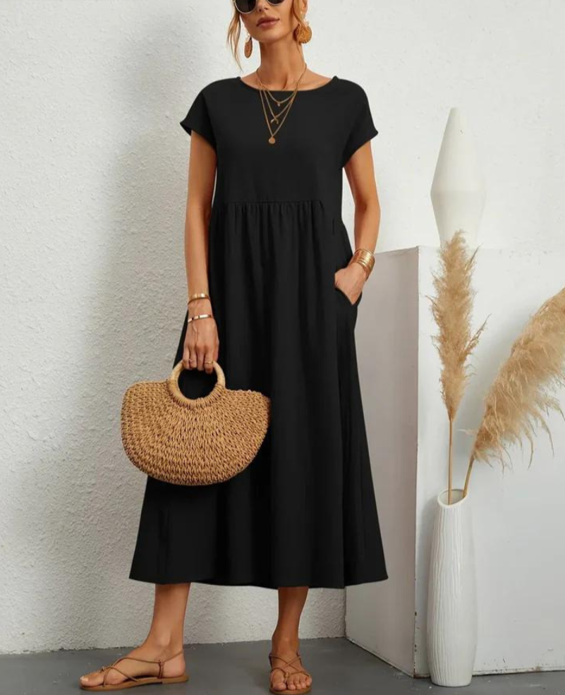 Ruby™ | Elegantes Baumwollkleid