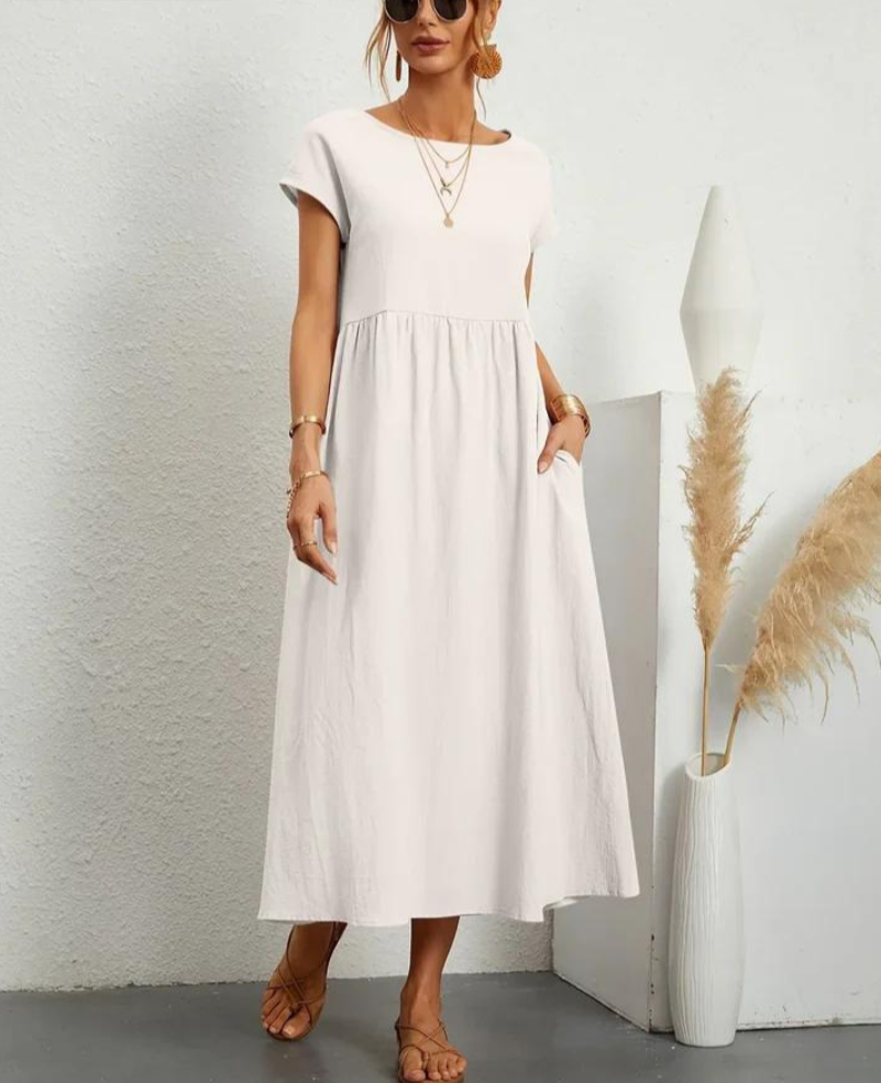 Ruby™ | Elegantes Baumwollkleid