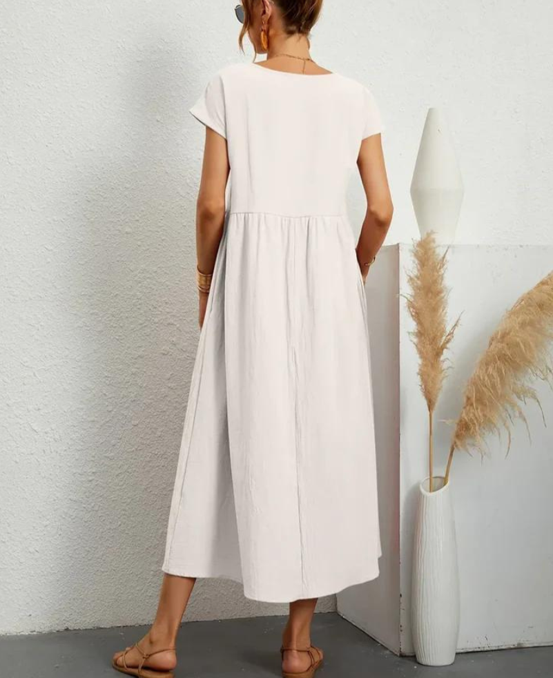 Ruby™ | Elegantes Baumwollkleid