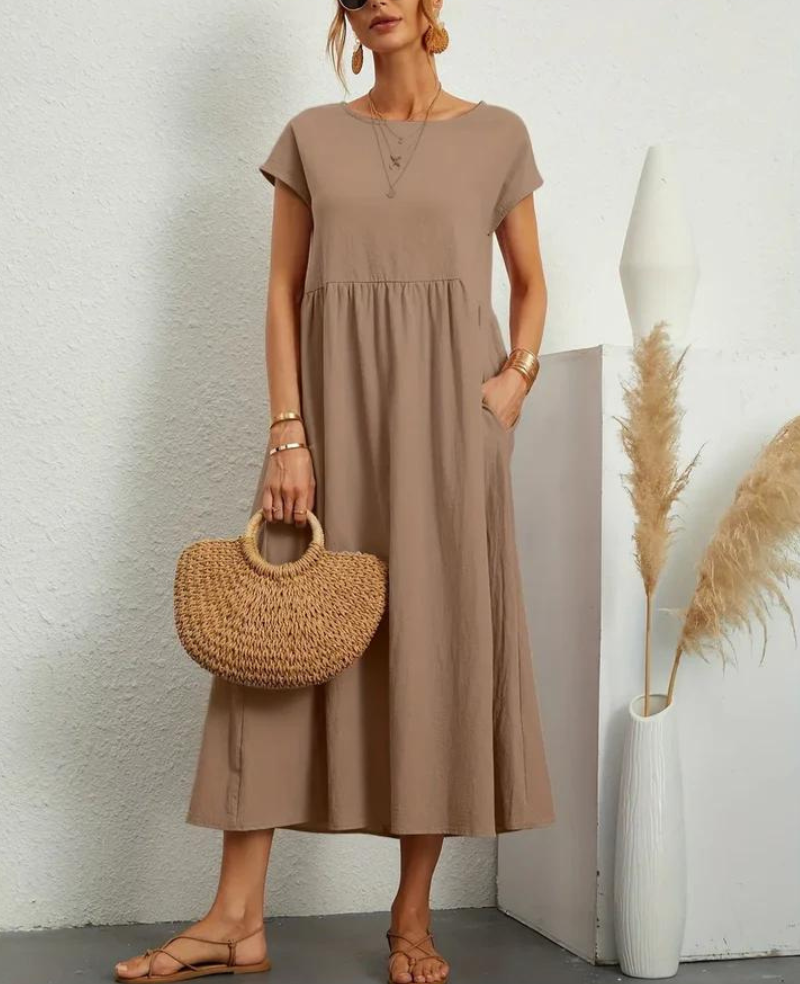 Ruby™ | Elegantes Baumwollkleid