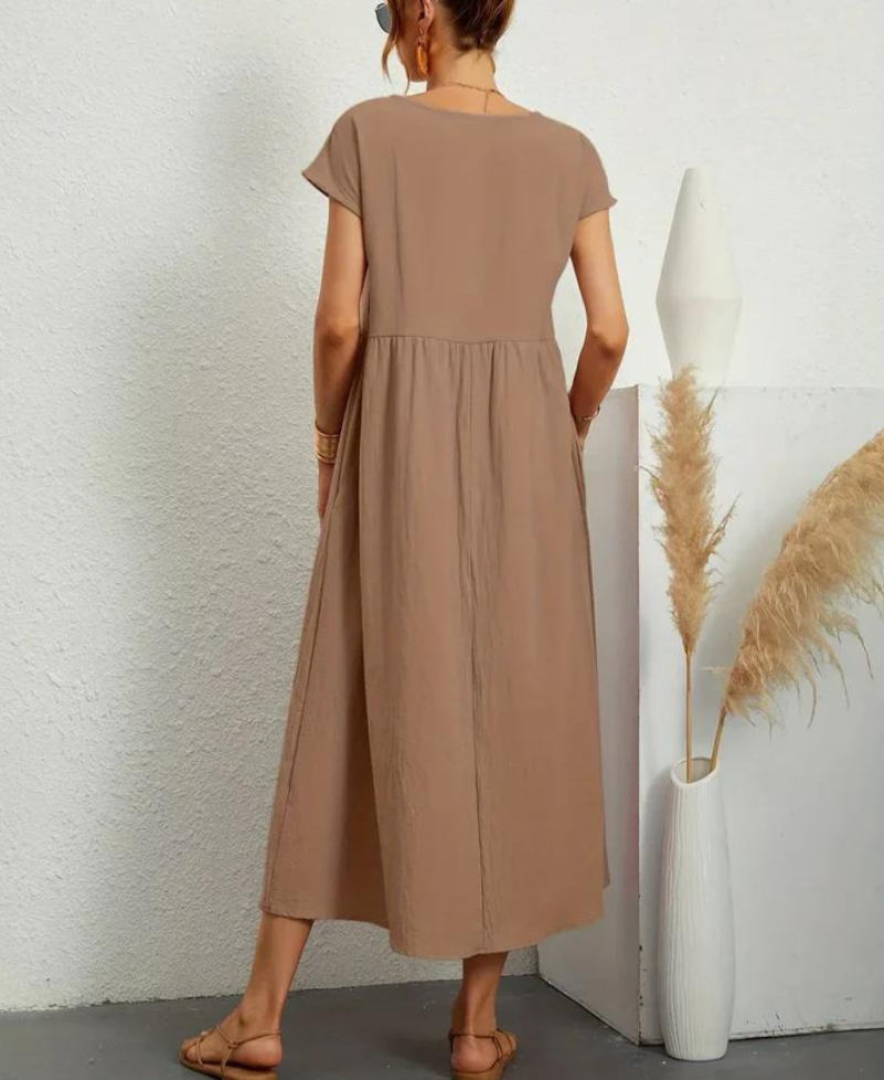Ruby™ | Elegantes Baumwollkleid