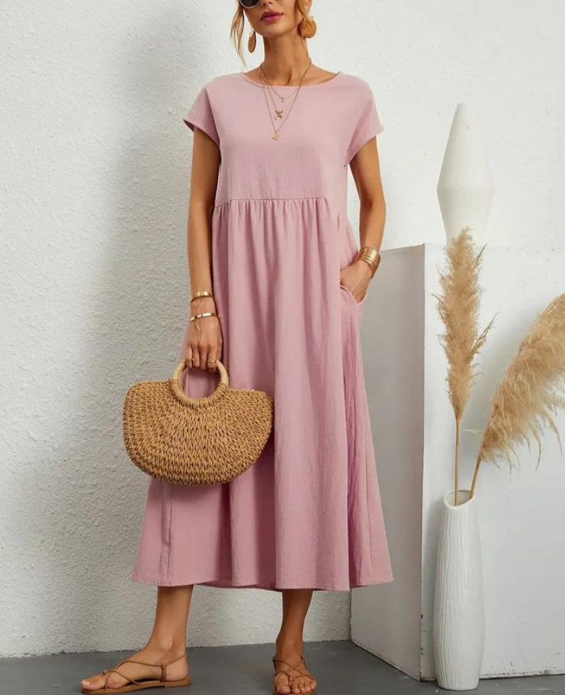Ruby™ | Elegantes Baumwollkleid