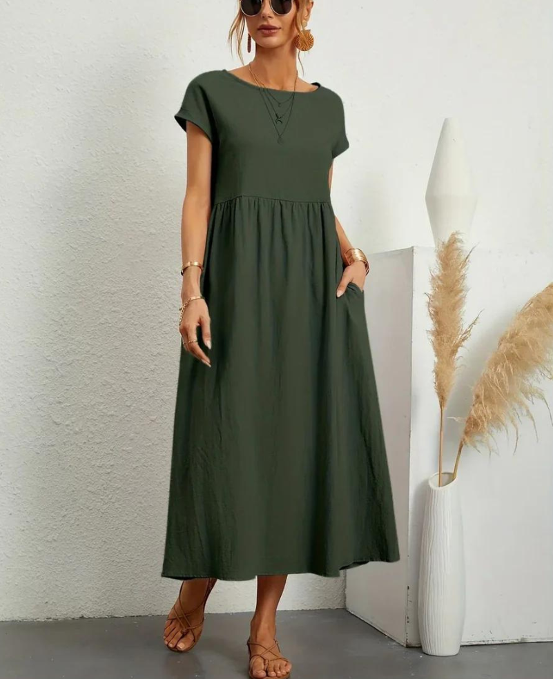 Ruby™ | Elegantes Baumwollkleid