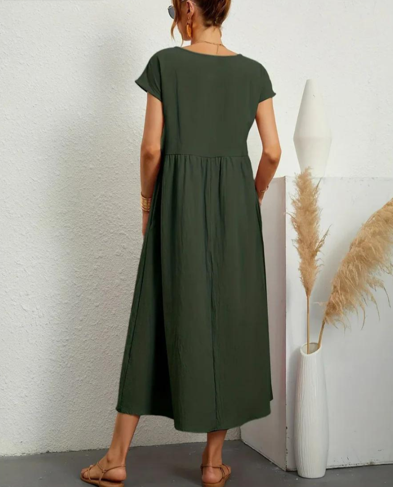 Ruby™ | Elegantes Baumwollkleid