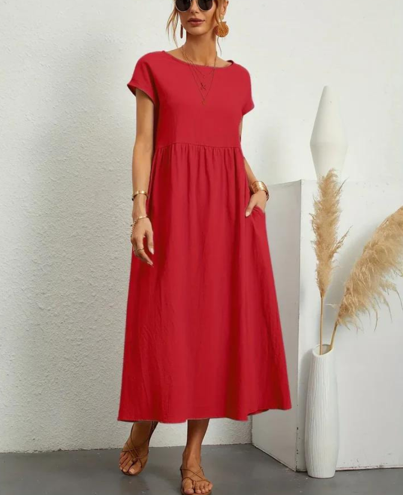 Ruby™ | Elegantes Baumwollkleid