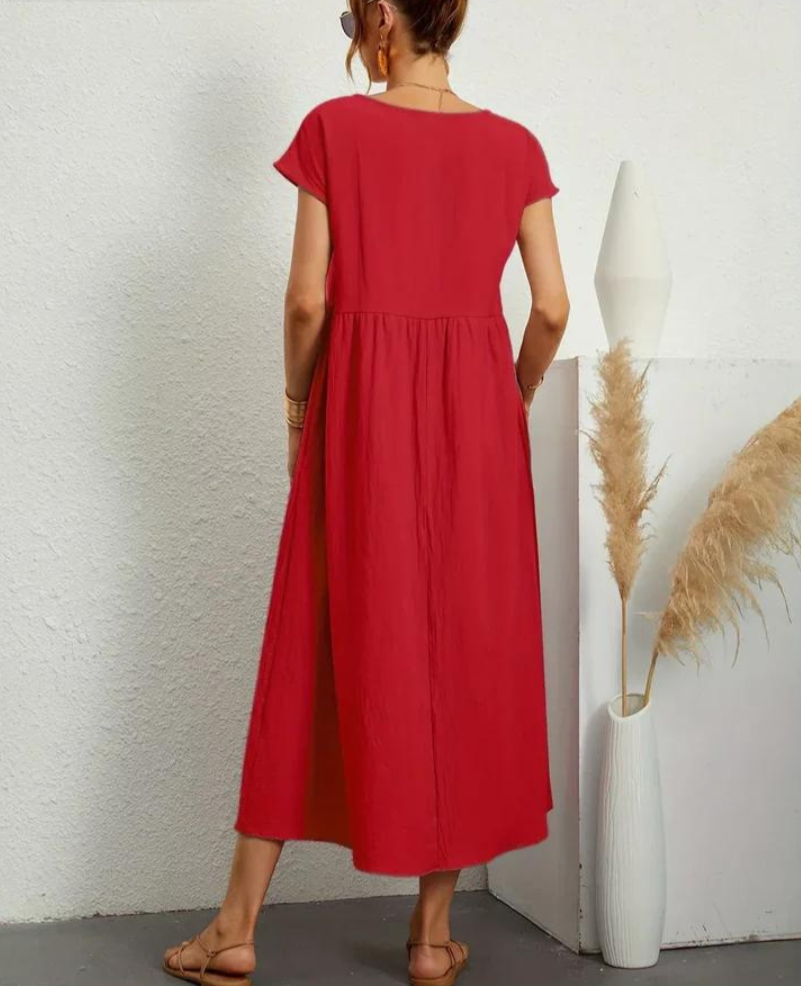 Ruby™ | Elegantes Baumwollkleid