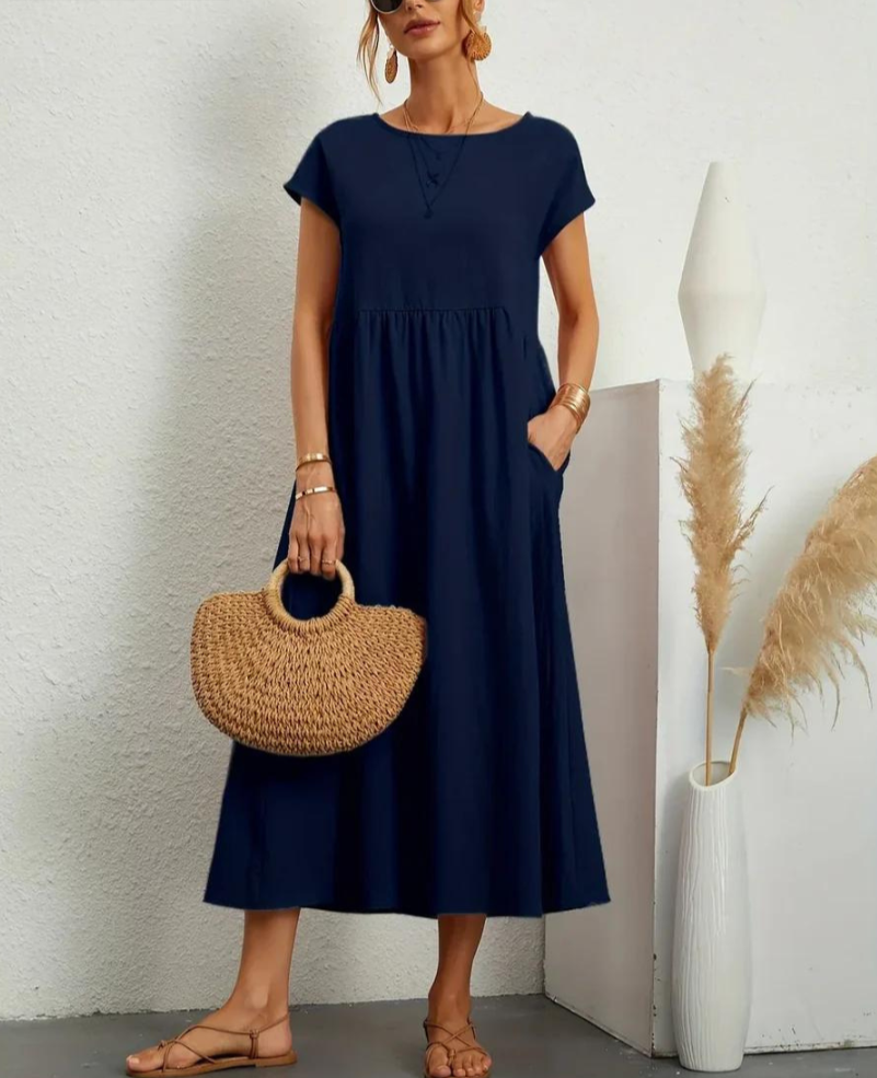 Ruby™ | Elegantes Baumwollkleid