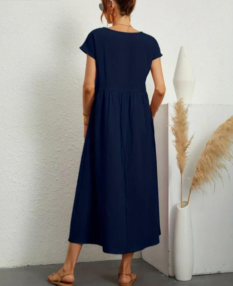 Ruby™ | Elegantes Baumwollkleid