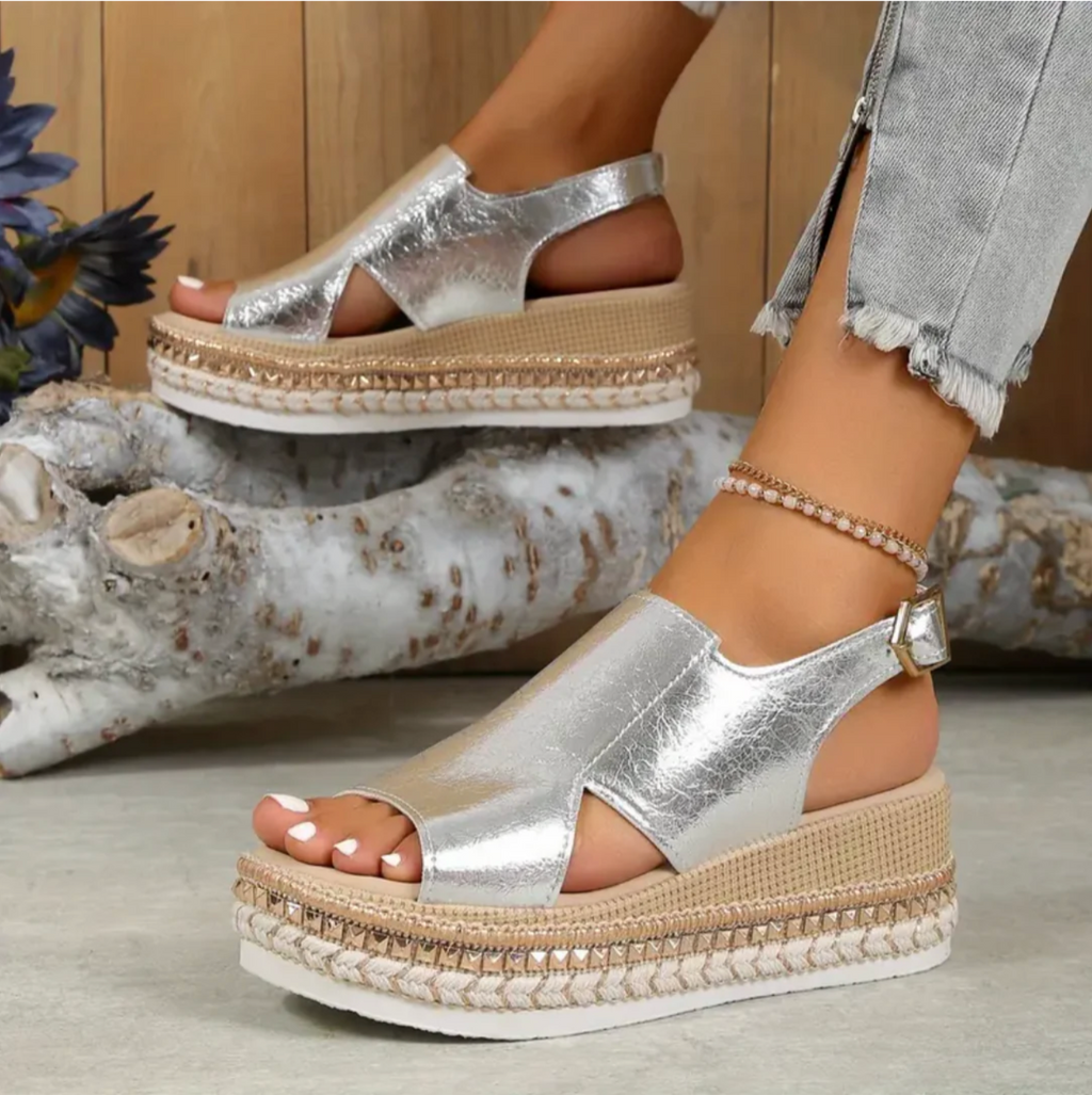 Valenzora | Women's Sandals with Adjustable Strap and Open Toe