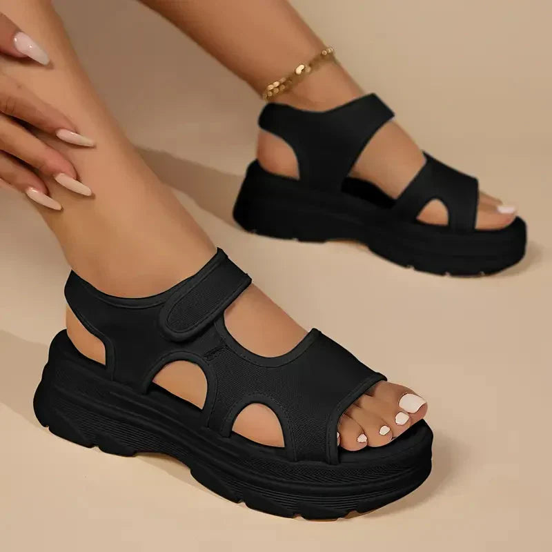 Valenzora | Sandals with arch support, massage wedge sandals, shoes for summer