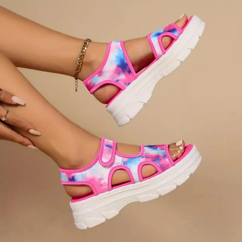 Valenzora | Sandals with arch support, massage wedge sandals, shoes for summer