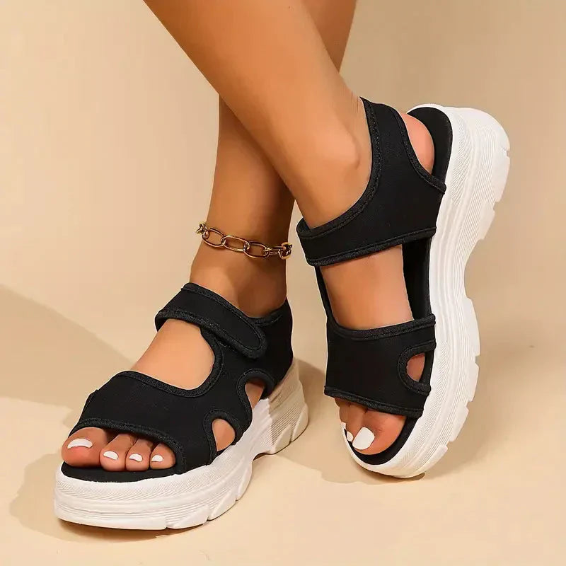 Valenzora | Sandals with arch support, massage wedge sandals, shoes for summer
