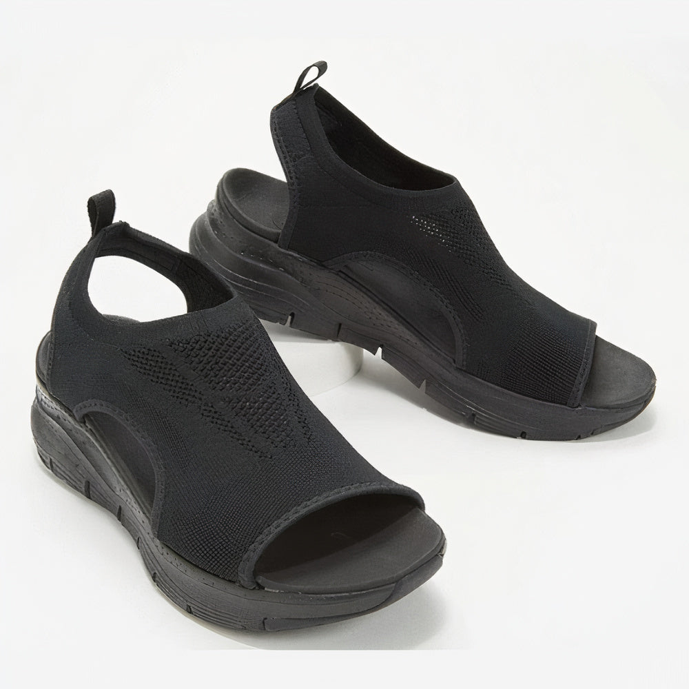 Valenzora | Mesh Slip-on Sandals, Women's Sports Sandals