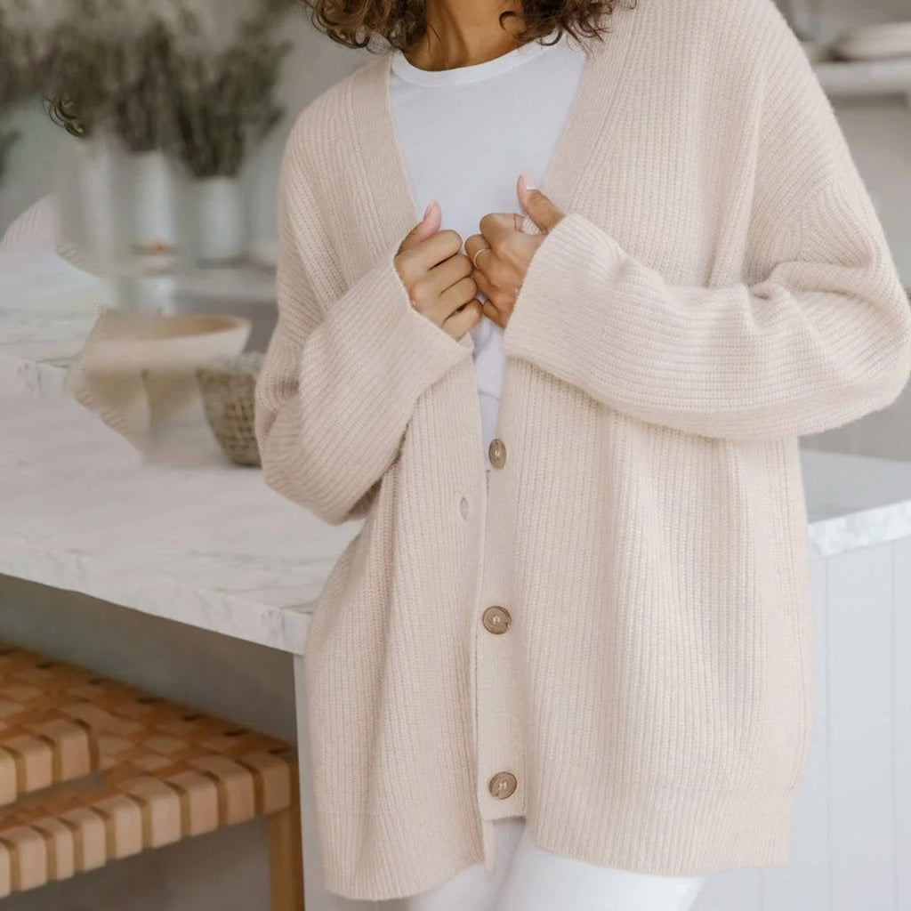 Valenzora | Oversized cardigan for women with luxurious comfort