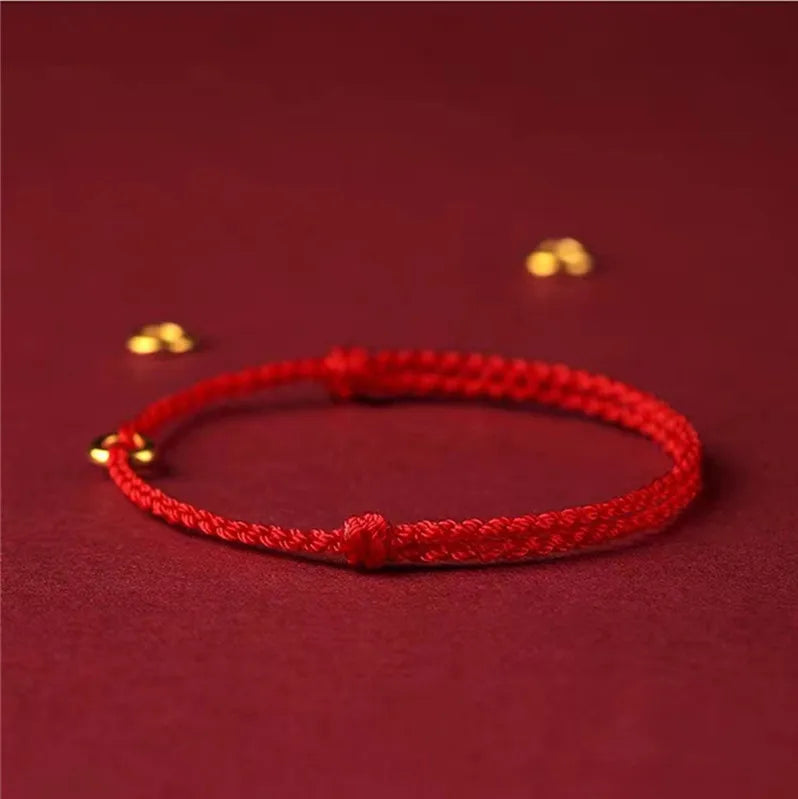 Valenzora | Handwoven Golden Circle Bracelet