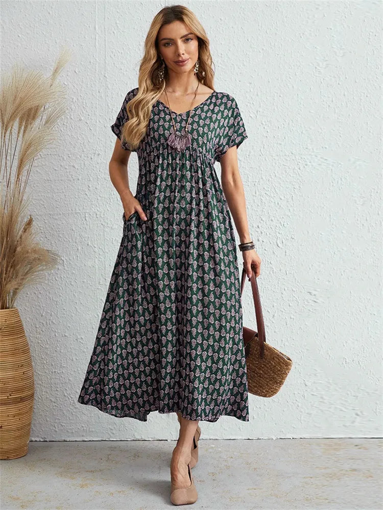 Valenzora | Geräumiges, lässiges Vintage-Kleid