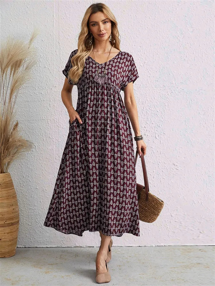Valenzora | Geräumiges, lässiges Vintage-Kleid