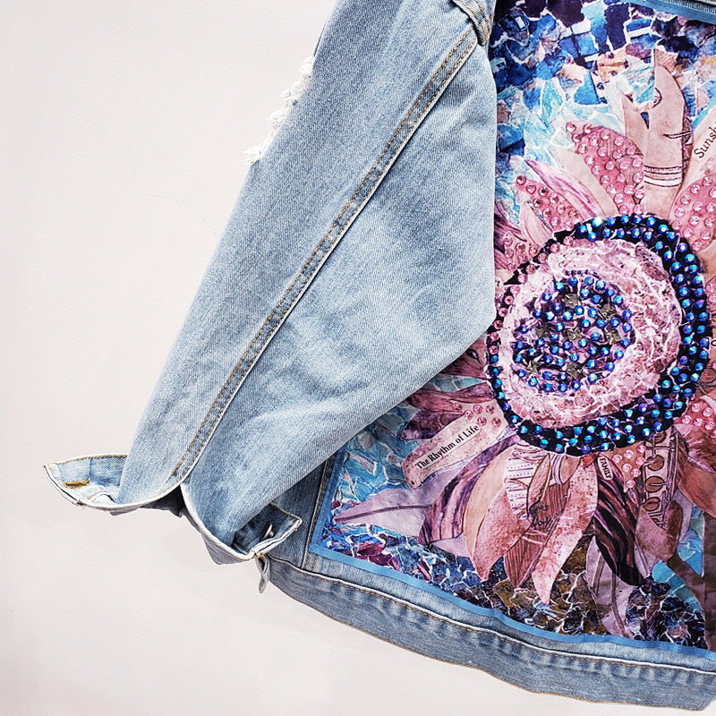 Valenzora | Oversized denim jacket for women | Stylish and comfortable