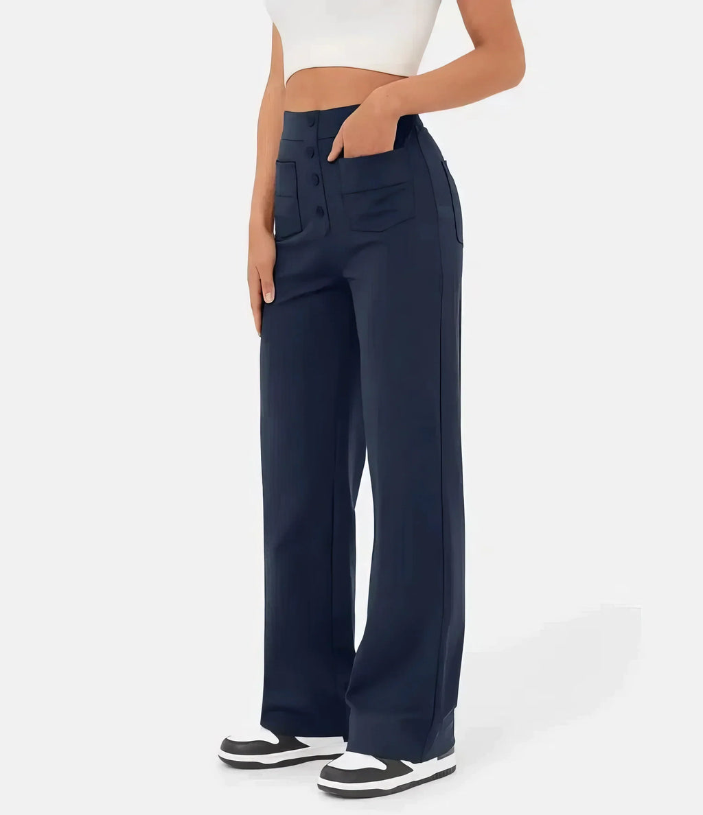 With a high waist