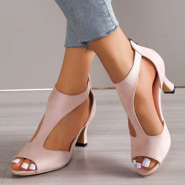 Felina™ - Orthopedic sandals with heel