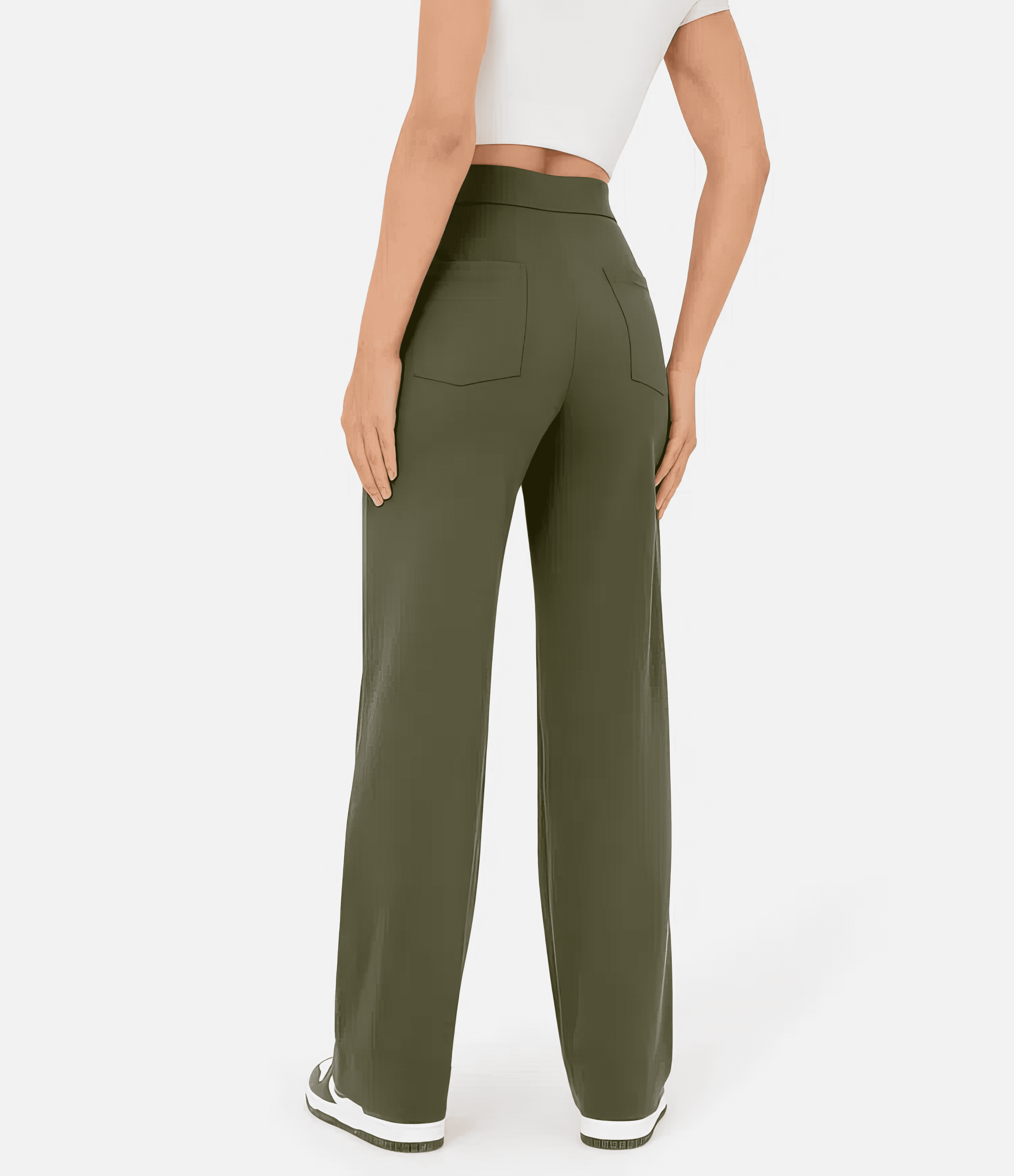 With a high waist