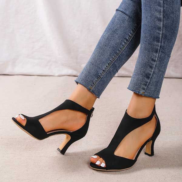 Felina™ - Orthopedic sandals with heel