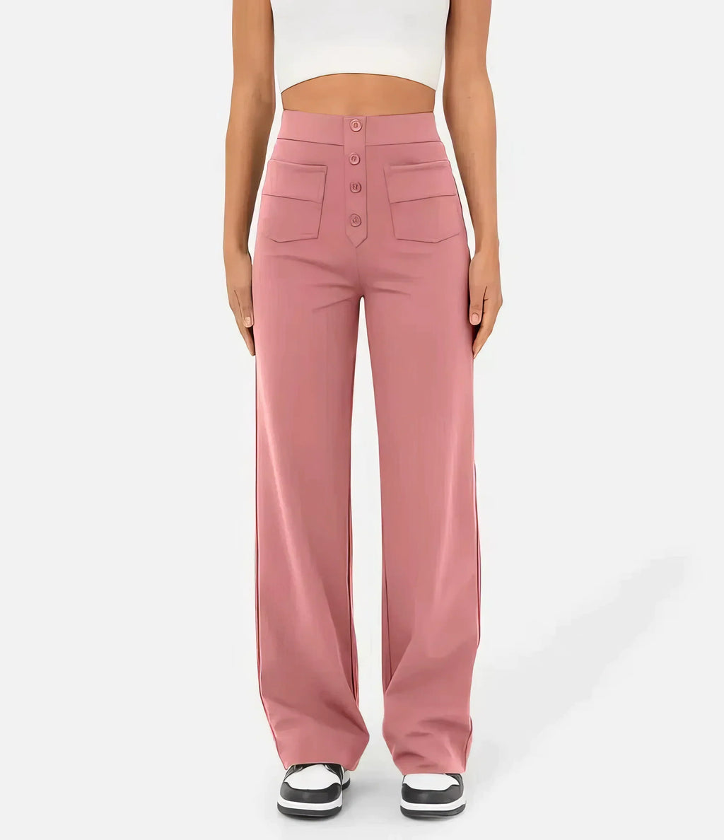 With a high waist